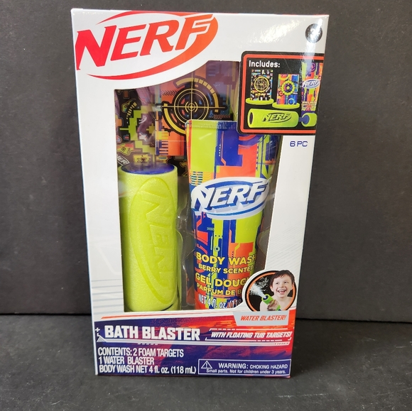 Nerf Toys New Nerf Bath Blaster With Floating Tub Targets Brand New Poshmark